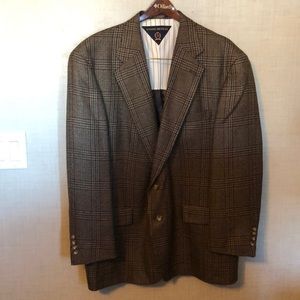 Tommy Hilfiger Brown Plaid Jacket
